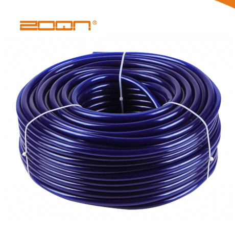 Purple soft PVC pipe, the best quality of the factory