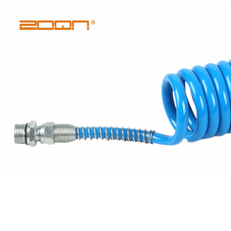 Pu Recoil Hose, High Quality And Various Colors for Choose，europe Type Quick Couplers